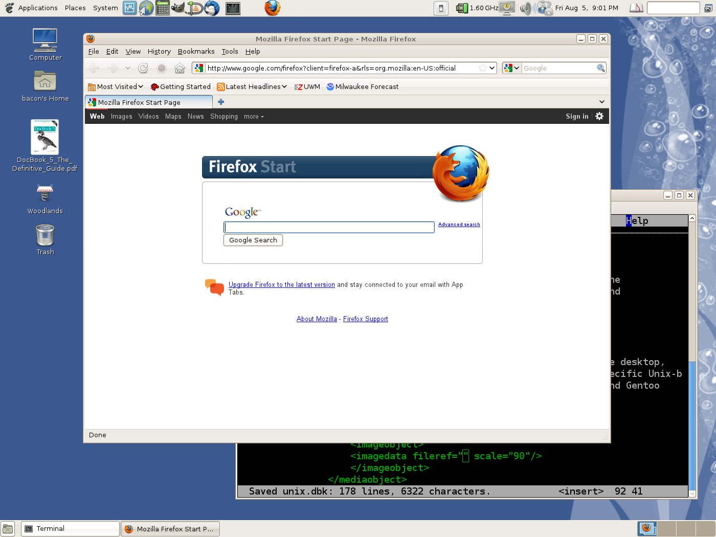 Gnome desktop